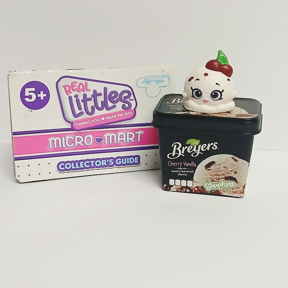 Shopkins Real Littles Micro Mart Cherry Vanilla Breyers